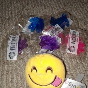 6 sticky hands and Emoji